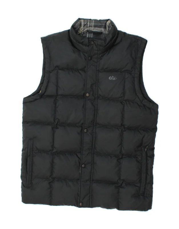 Modern Backpacks NIKE Mens Padded Gilet UK 40 Large Black Polyester