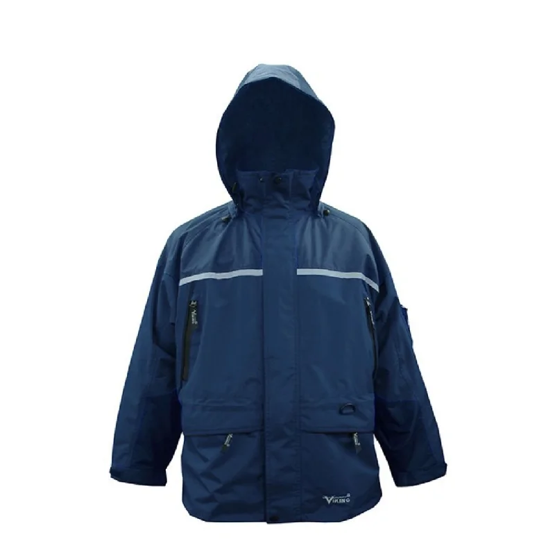 Parkas Style Viking® Men's Tempest® Tri-Zone Waterproof Insulated Jacket - Navy