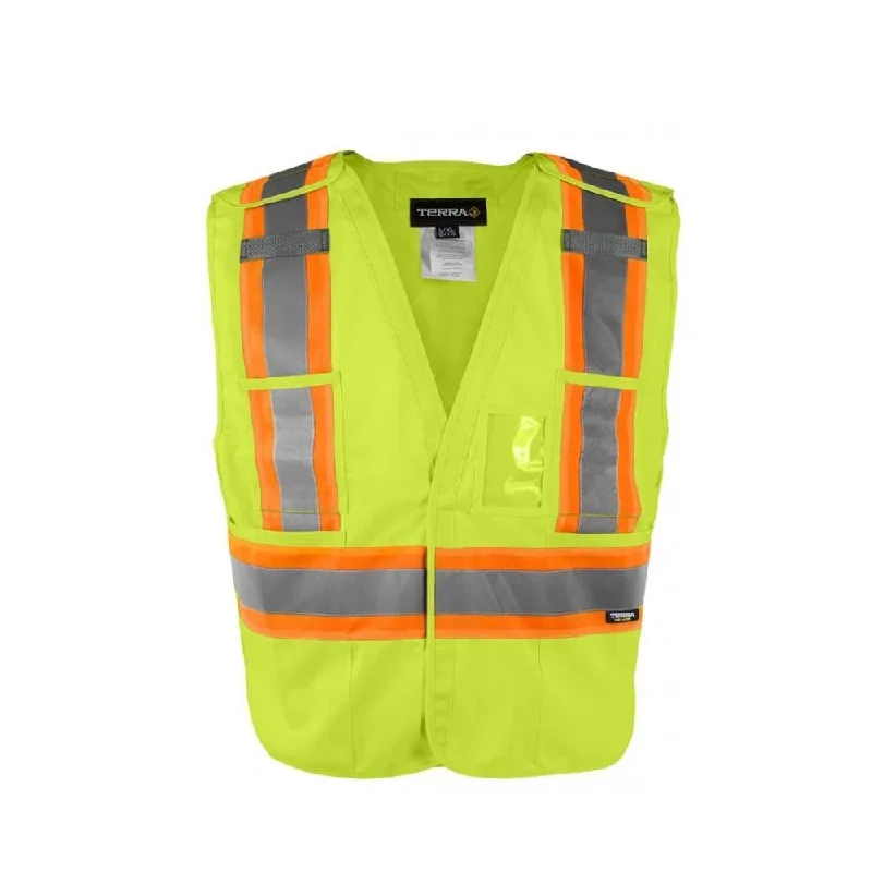 Everyday Outfits Terra Hi-Vis Tear Away Vest - Yellow 116600YL