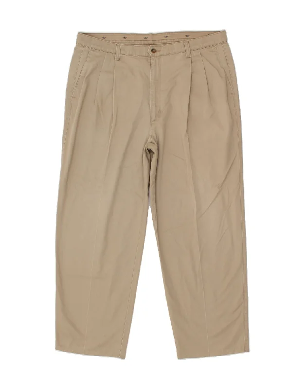 Sportswear Styles DOCKERS Mens Pegged Chino Trousers W40 L28  Beige Cotton