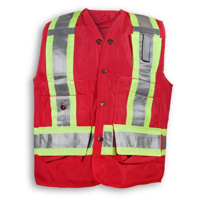 Everyday Wear Big K Hi-Vis Surveyor's Vest - Red BK402RD