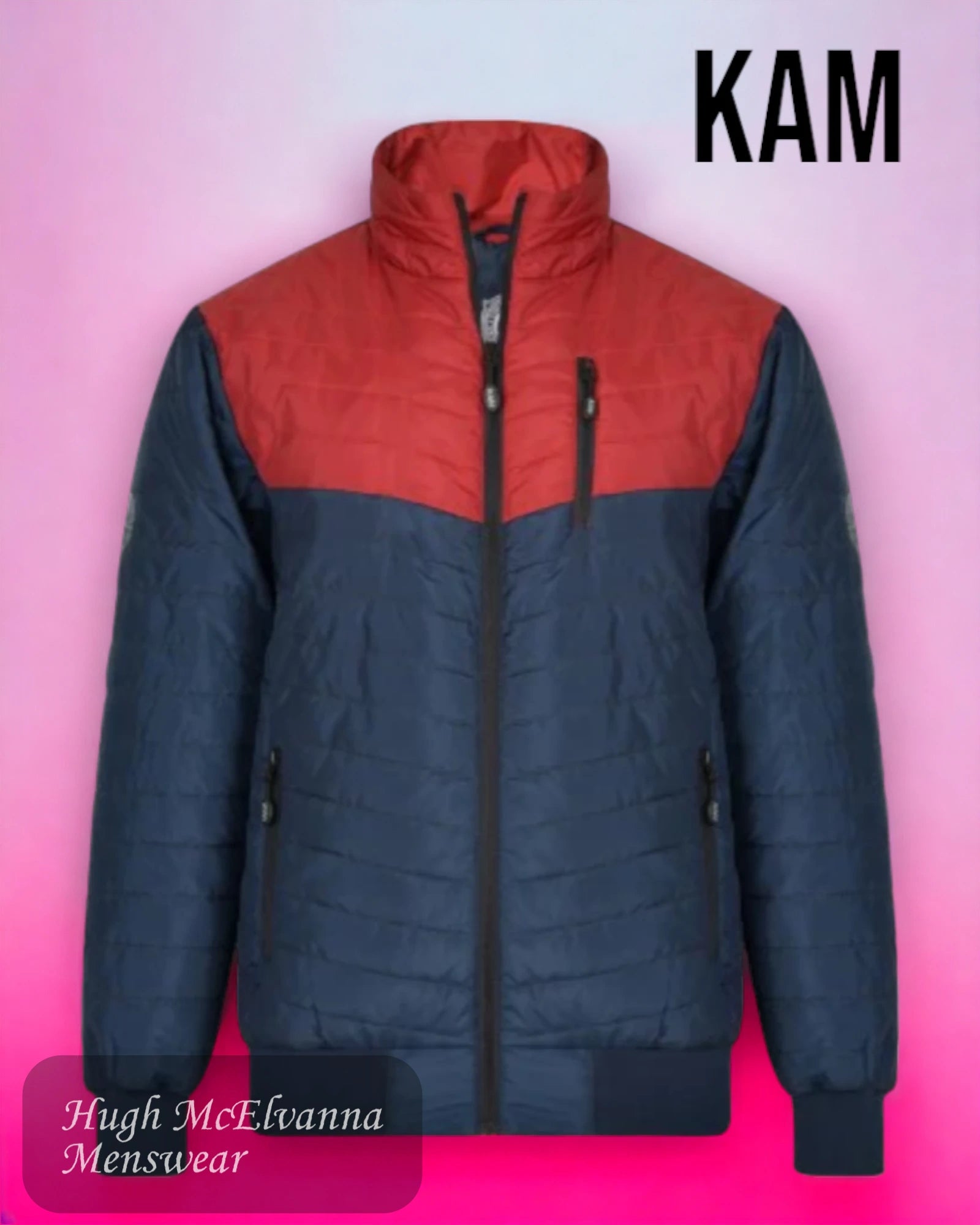 Utility Vests Kam Navy Jacket - KV89