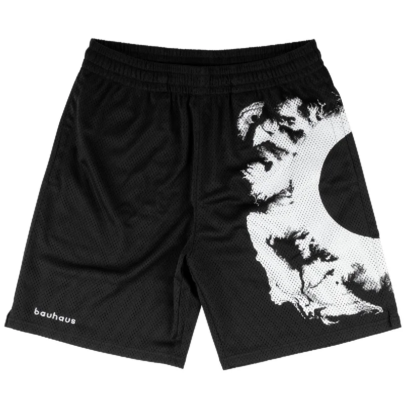 Stylish Apparel Welcome x Bauhaus Spirit Mesh Shorts - Black