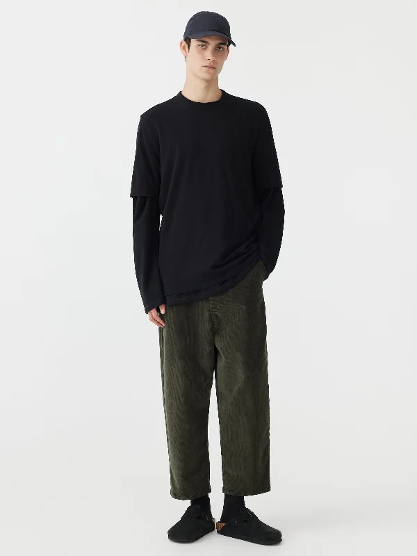 Bomber Jackets cord drop rise pant