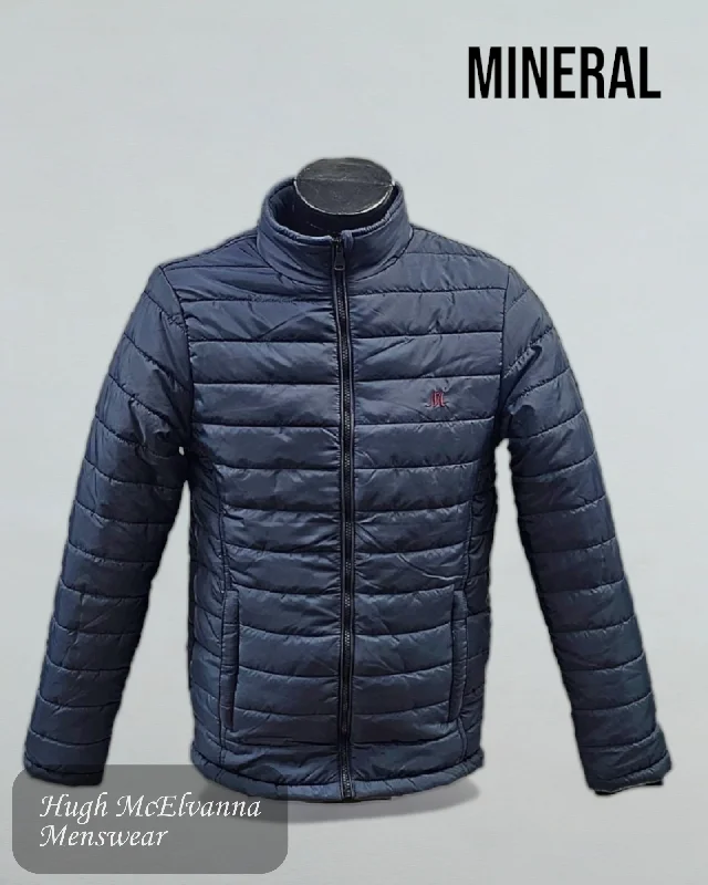 Sweater Vest Mens Mineral Navy CLIMATE Puffa Jacket