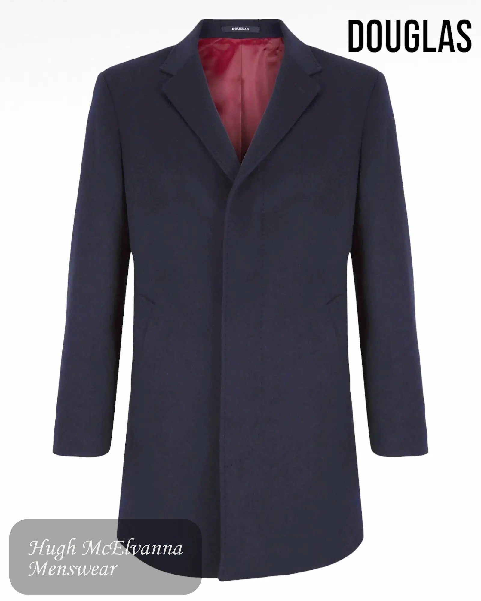 Sportswear Styles Navy BREMNER Overcoat Style: 90191/79