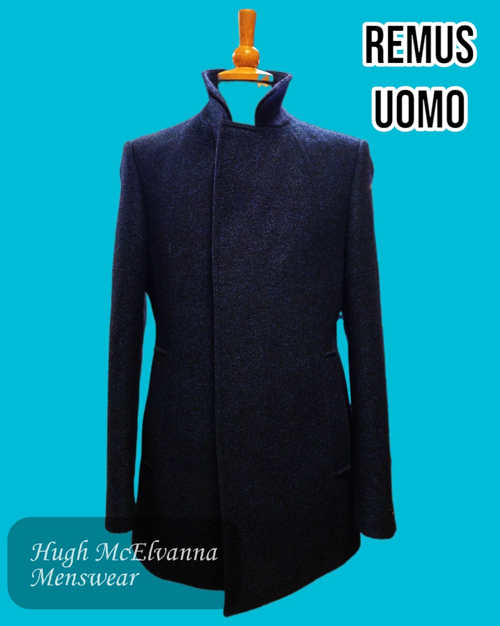 Comfortable Outfits Remus Uomo 90214/29 Overcoat