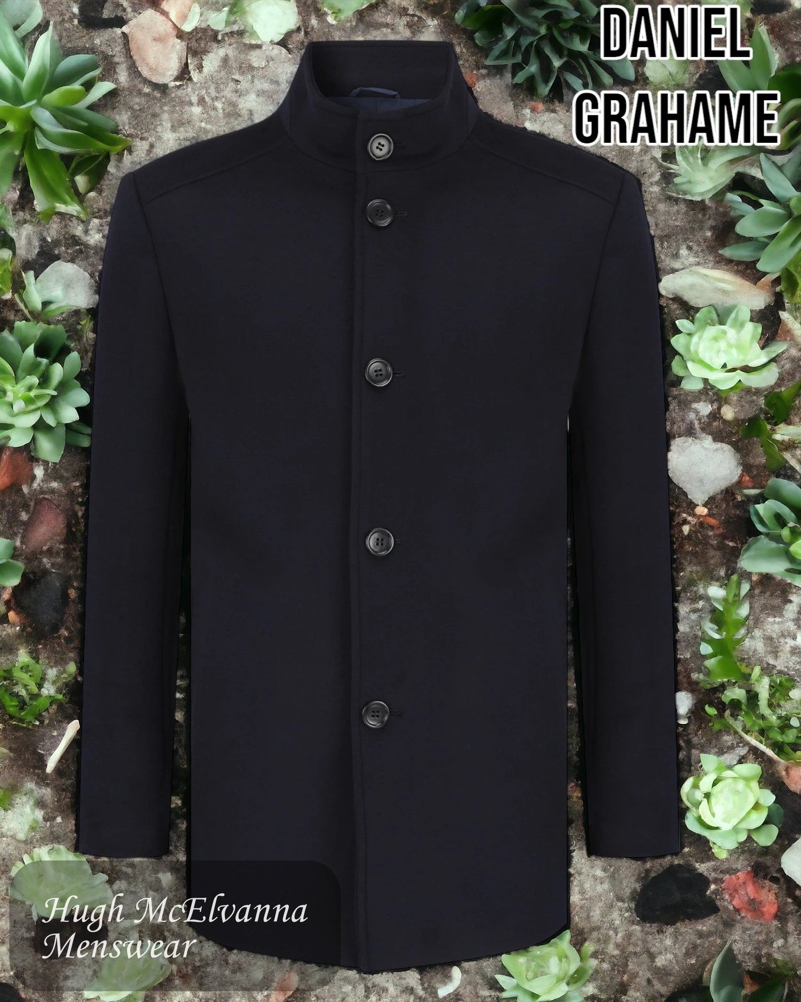 Tailored Coats WATSON Navy Fashion Overcoat 90206-28