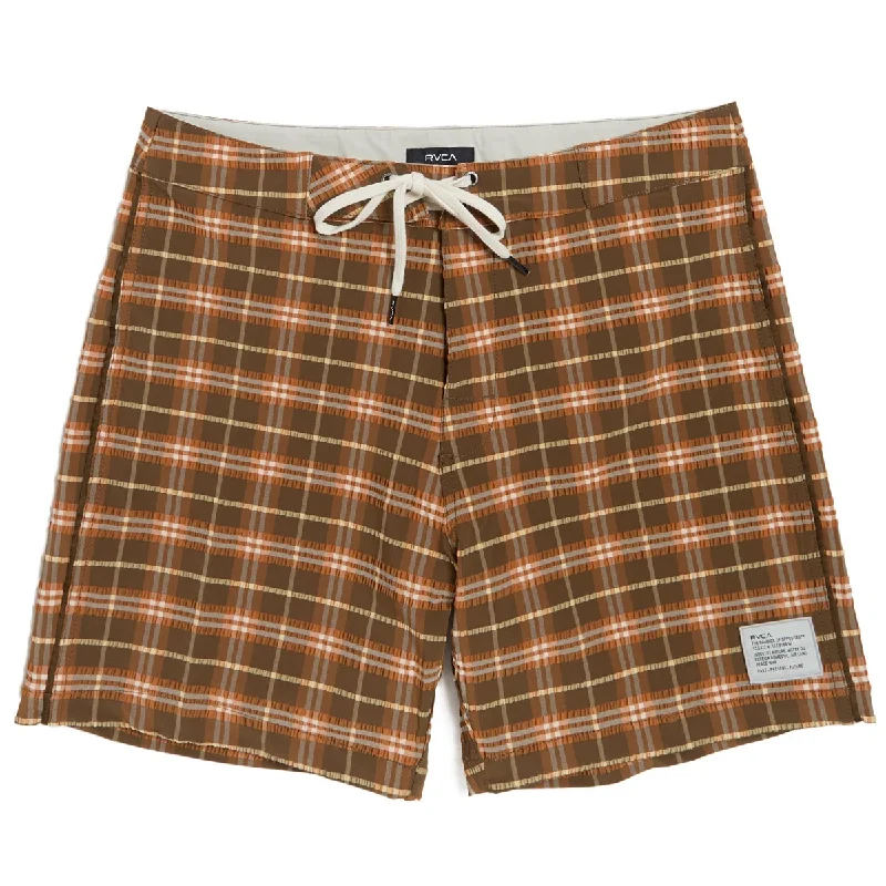 Printed Scarves RVCA Daytrip Board Shorts - Bombay Brown