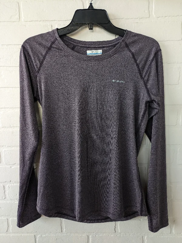 Soft Fabrics Athletic Top Long Sleeve Crewneck By Columbia  Size: S