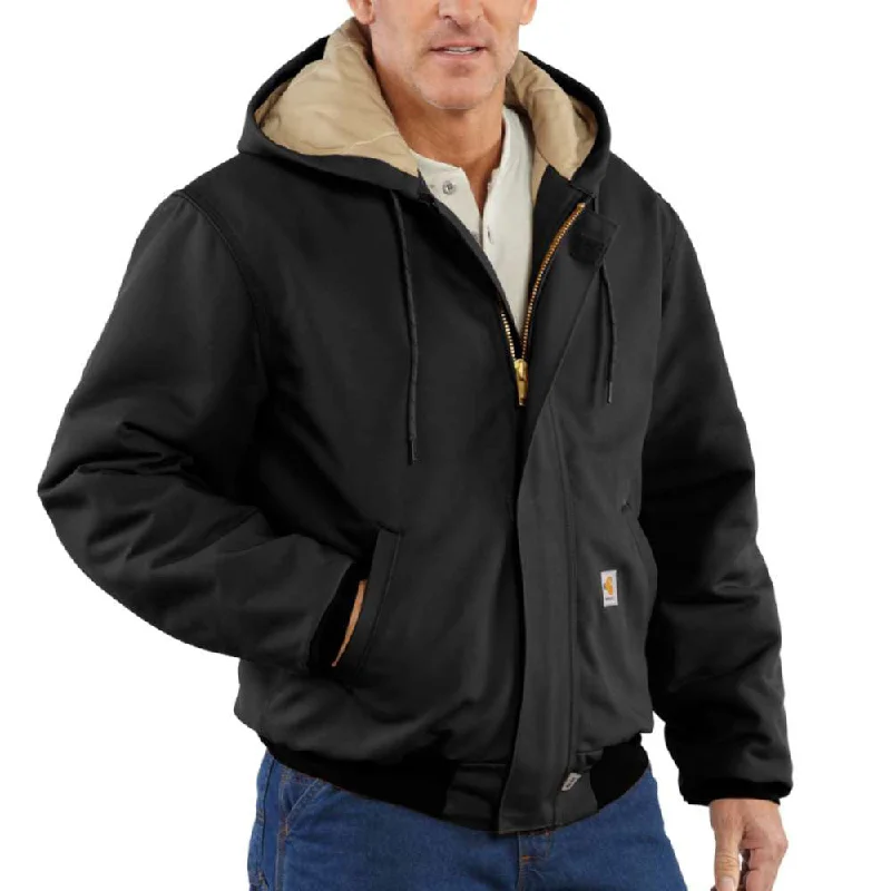 Classic Coats Carhartt Mens FR Hooded Work Jacket - 101621-001