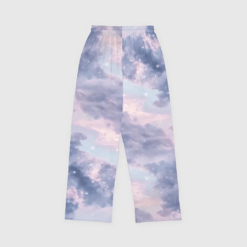 Comfortable Pants Dawn Clouds Lounge Bottoms