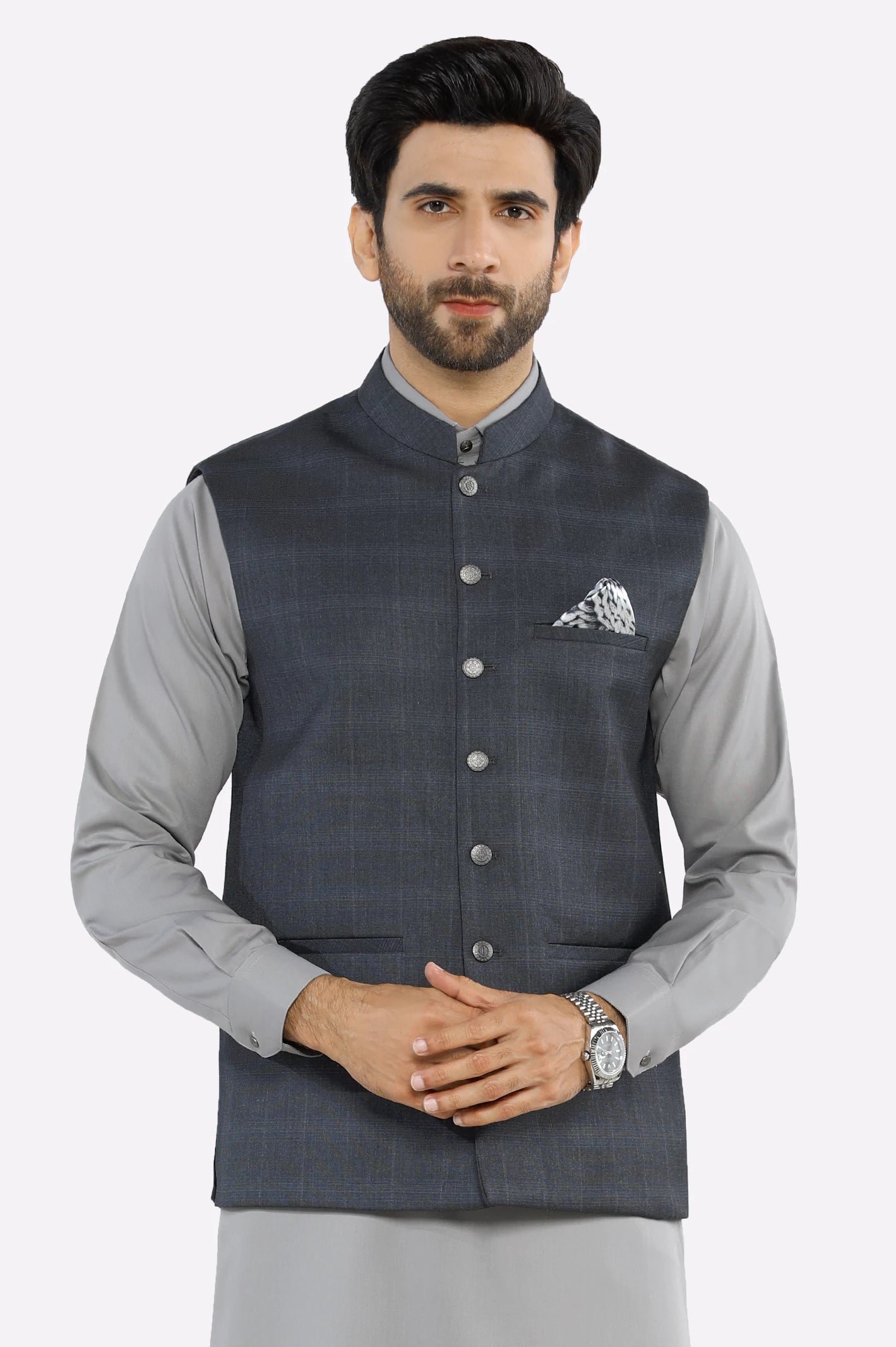 Premium Comfort Dark Grey Waistcoat