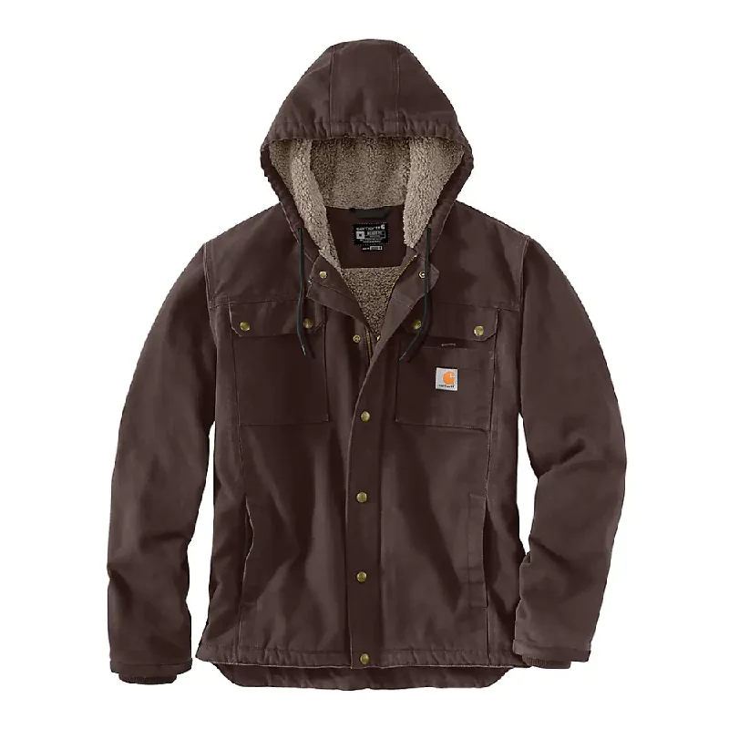 Graphic Caps Carhartt Mens Washed Duck Work Jacket - 103826-DKB