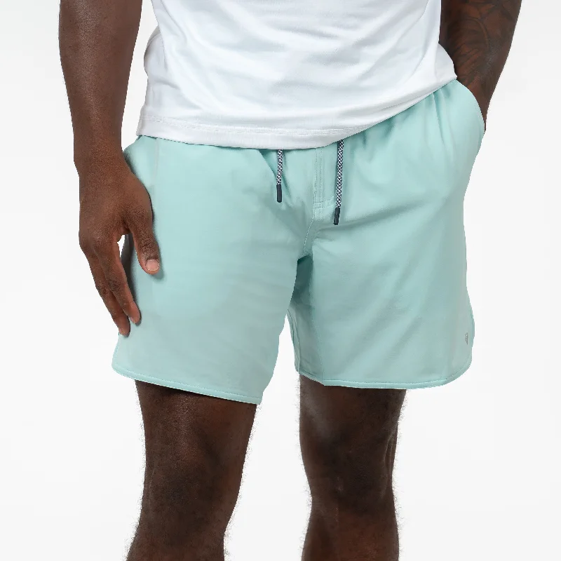 Designer Scarves Grit Gym Short | Solid - Antigua Green