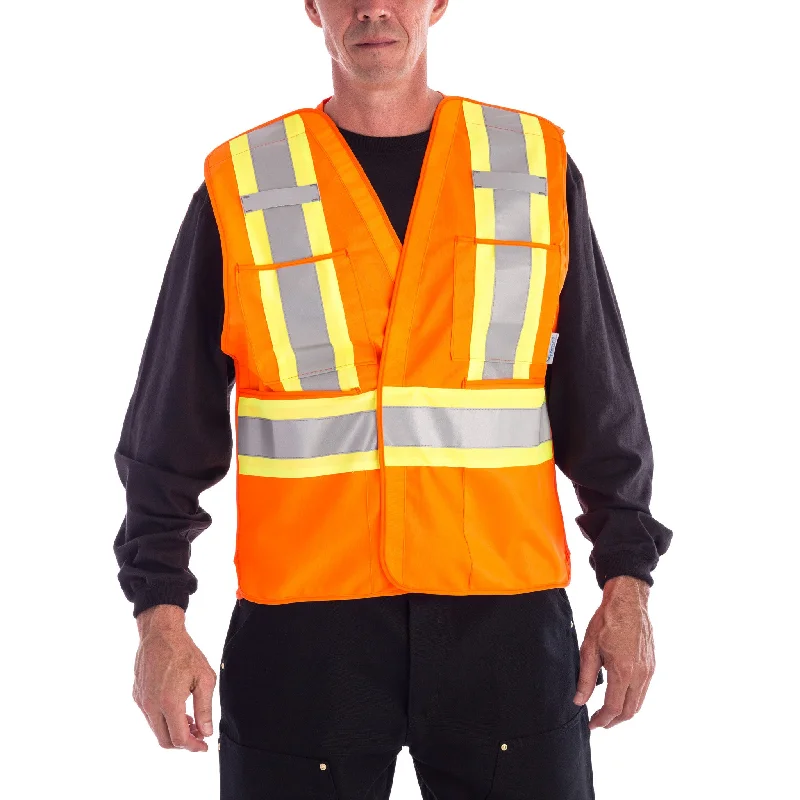 Urban Comfort Viking High Visibility Safety Vest - Orange