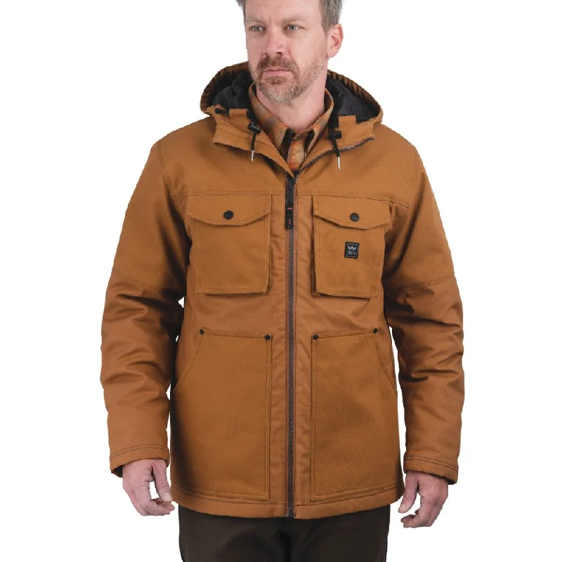 Graphic Caps Walls Men's Edgewood Waterproof Duck Insulated Work Coat - Brown YC12