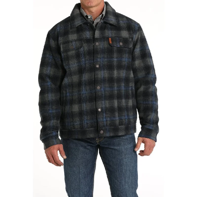 Rugged Jackets Cinch Mens Lined Trucker Jacket - MWJ1921001-NAV