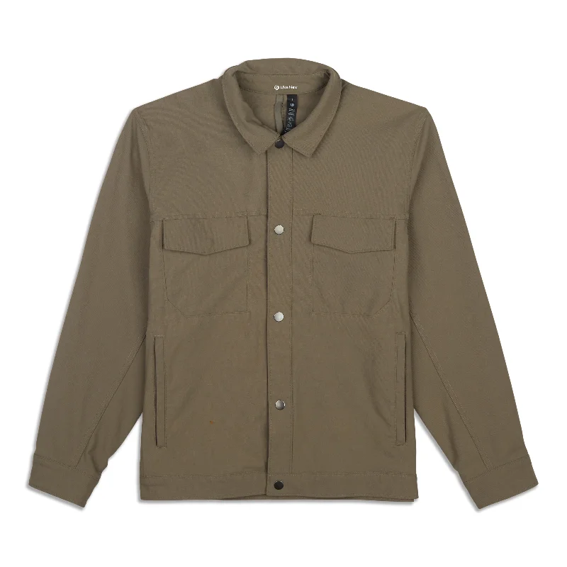 Everyday Outfits Twill Utility Jacket - Resale