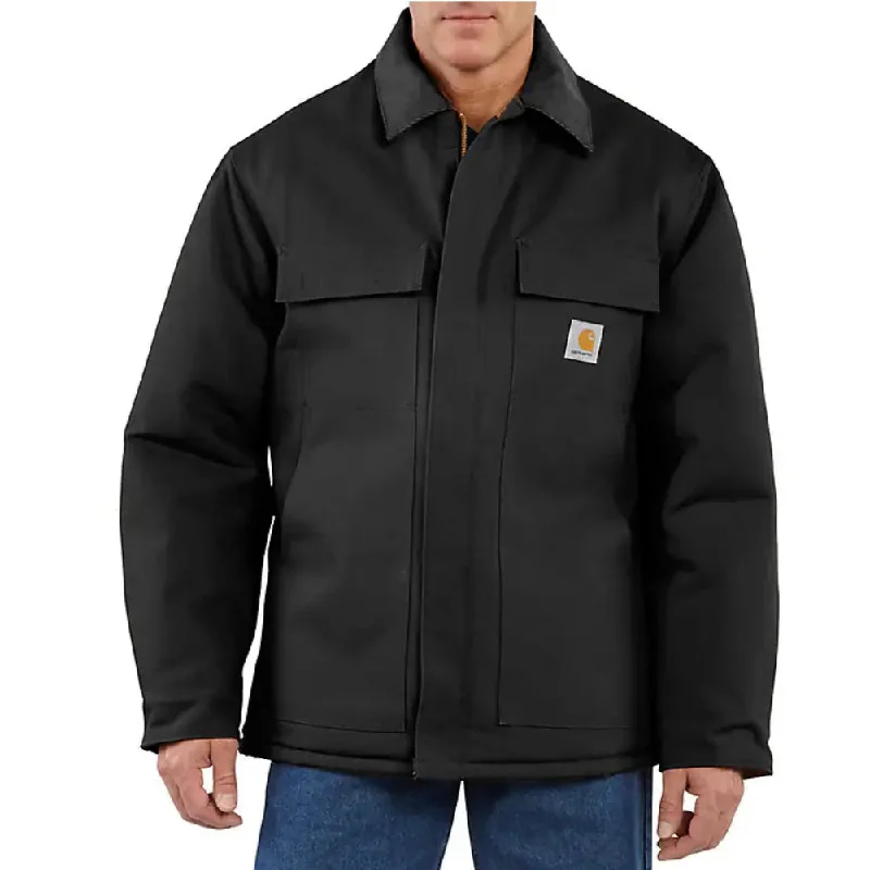 Classic Casual Carhartt Mens Loose Fit Work Jacket - 106674-BLK