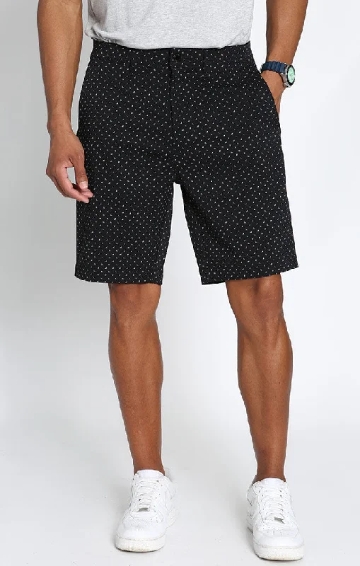 Lounge Wear Printed Performance Tech Short