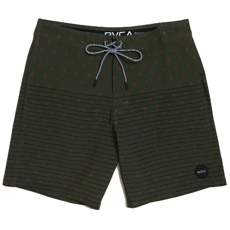 Casual Chinos RVCA Curren Board Shorts - Olive Dits