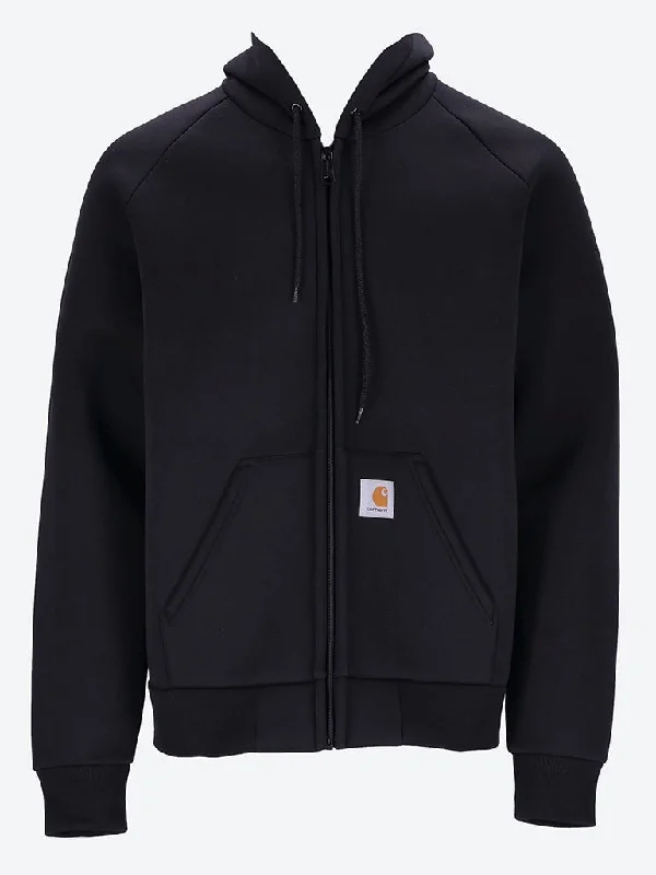 Tailored Coats Car-lux hooded jacket