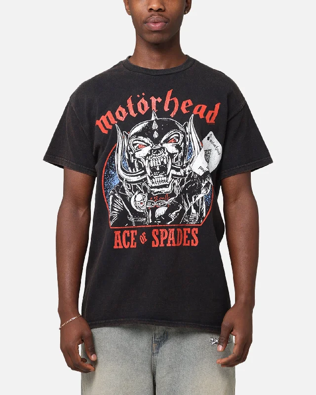 Heavy Coats Motorhead Ace In The Hole T-Shirt Black Vintage