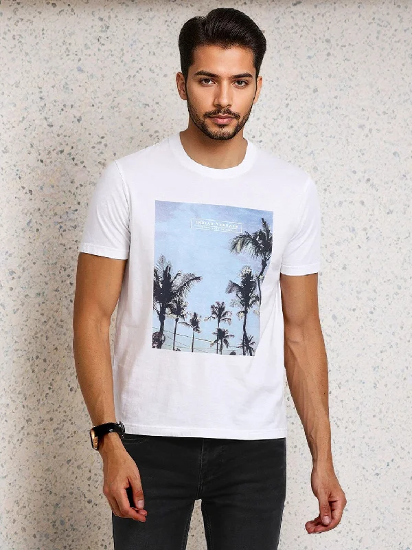 Luxury Comfort Men Graphic Crew Neck T-Shirt