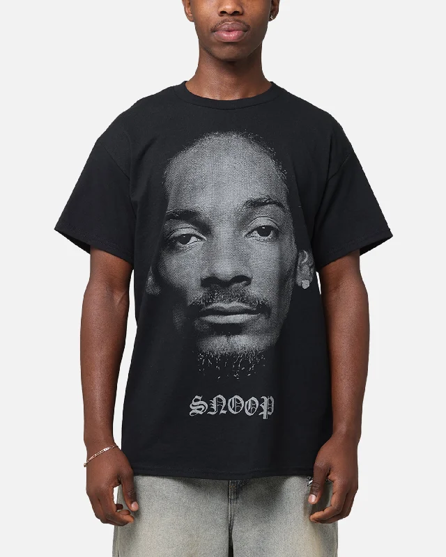 Fashion Basics Snoop Dogg Big Face T-Shirt Black