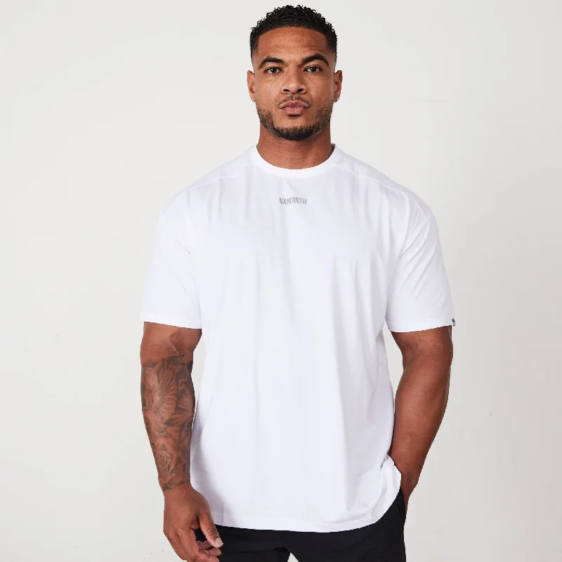 Summer Tees Vanquish Essential White Oversized T Shirt