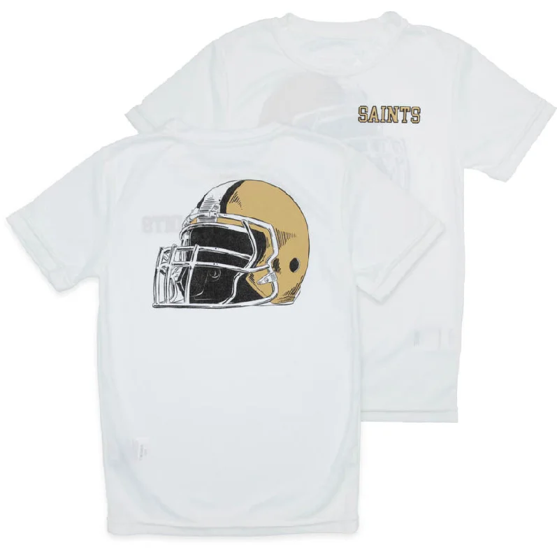 Graphic Caps White Saints Helmet Dri Fit