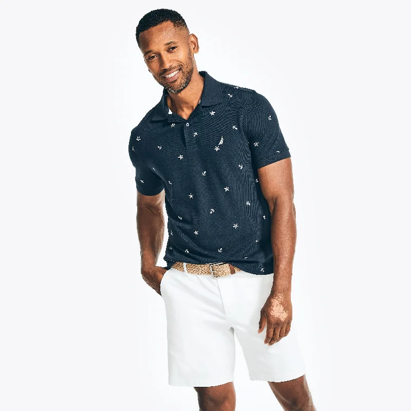 High-end Jackets Nautica Mens Classic Fit Sailboat Printed Polo