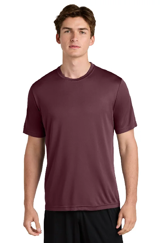 Cozy Fit Sport-Tek Mens Competitor Moisture Wicking Short Sleeve Crewneck T-Shirt - Maroon