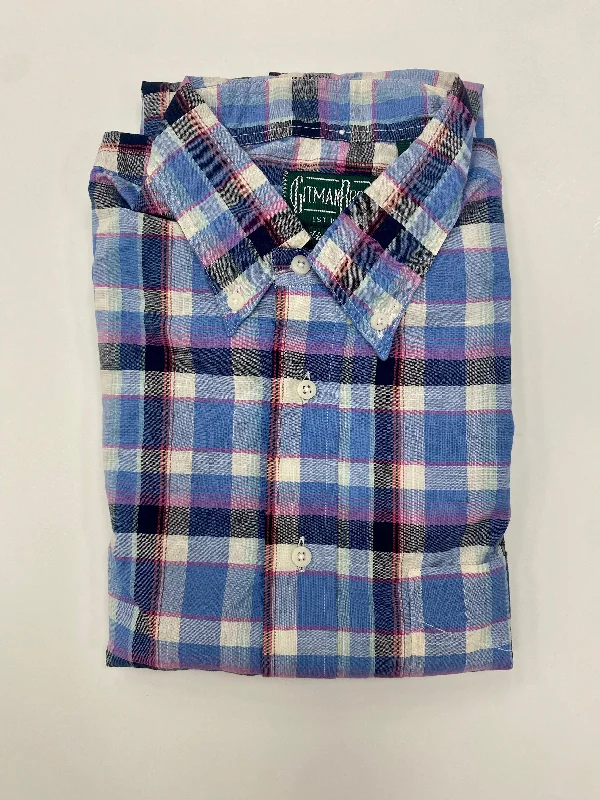 Casual Chic GITMAN VINTAGE Blue Archive Madras