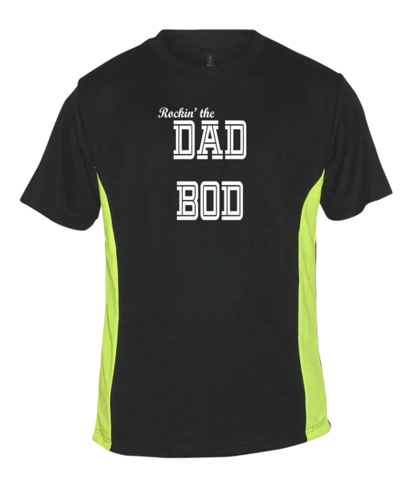 All-Day Wear Men's Reflective Short Sleeve Shirt - Rockin' The Dad Bod