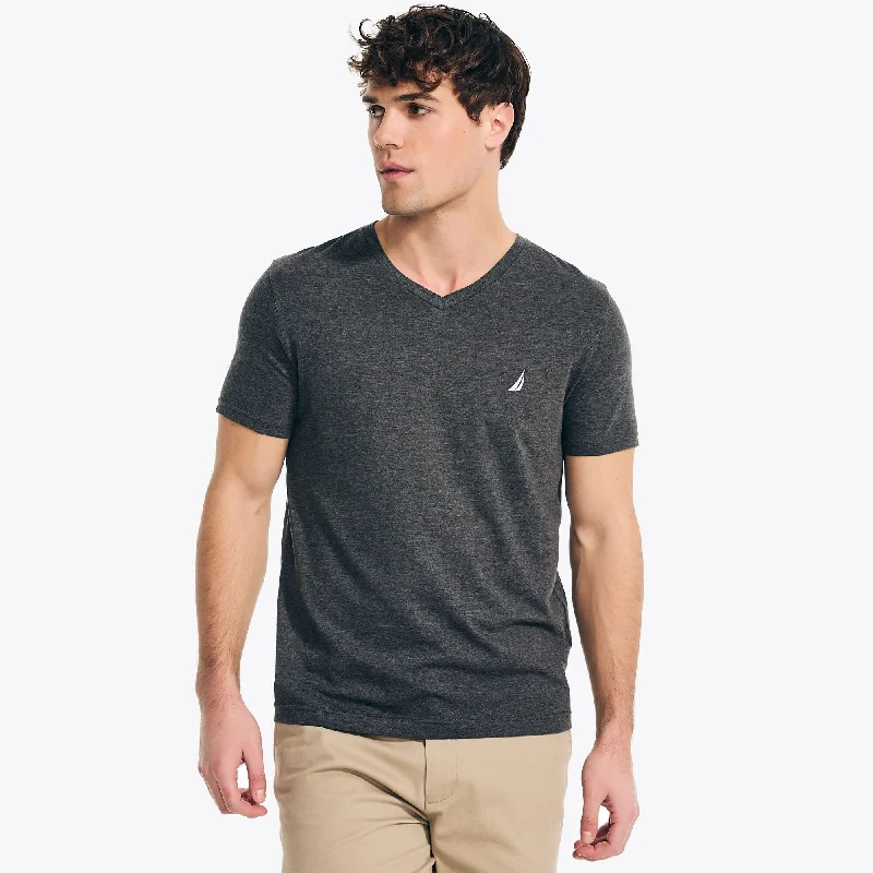 Rugged Jackets Nautica Heather V-Neck T-Shirt