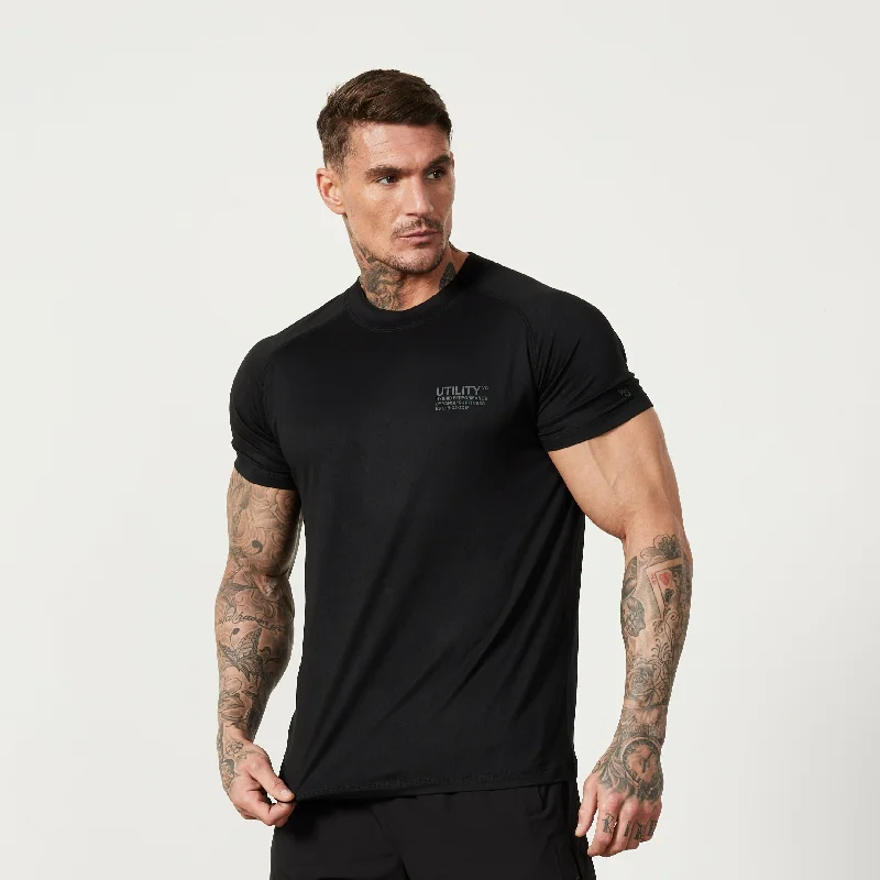 Designer Ties Vanquish Utility Black T Shirt