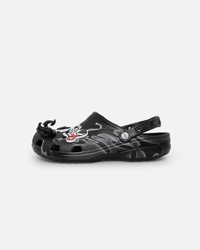 Effortless Style Crocs X Marvel Spider-Man Venom Classic Clog Black