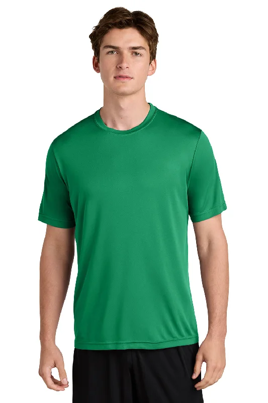 Casual Hoodies Sport-Tek Mens Competitor Moisture Wicking Short Sleeve Crewneck T-Shirt - Kelly Green