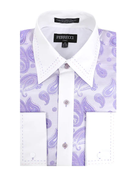 Stylish Polos Men Dress Shirts-MSD1016