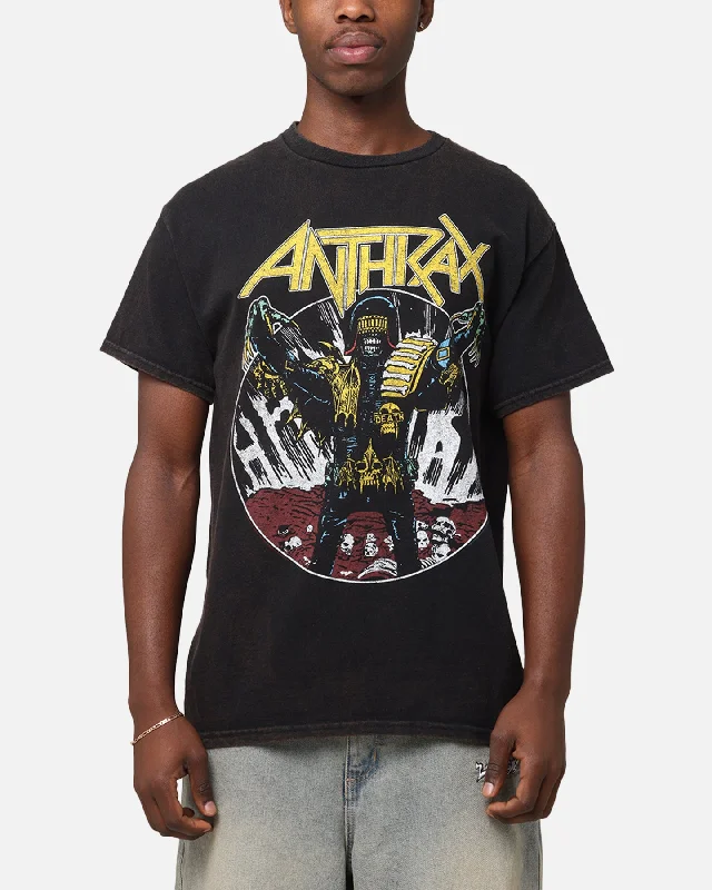 Sporty Suits Anthrax ATL World Tour T-Shirt Black Vintage