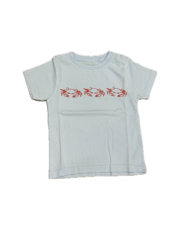 Relaxed Wear Light Blue Crab Trio SS T-Shirt