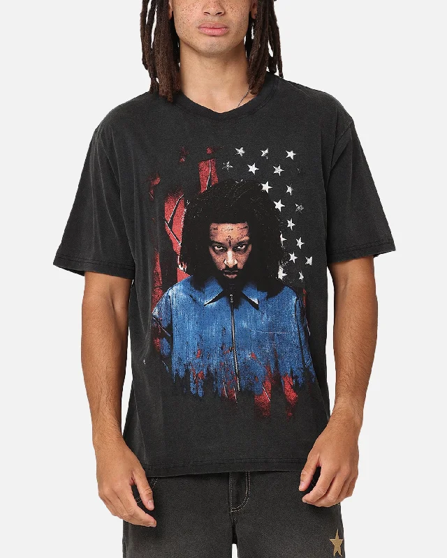 Bold Prints 21 Savage Dream T-Shirt Washed Black