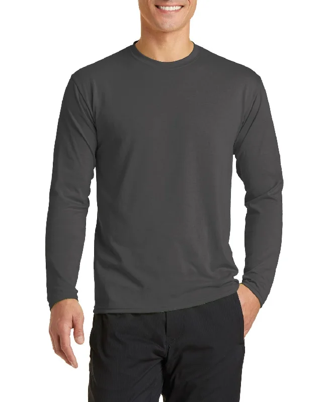 Everyday Wear Men's Long Sleeve Performance Blend T-Shirt