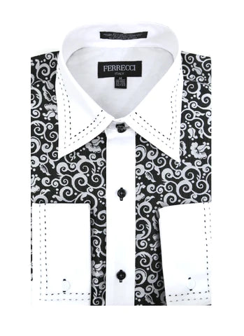 Stylish Blazers Men Dress Shirts-MSD-1006