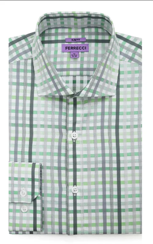 Bright Shirts Slim Fit Dress Shirt-Harlow