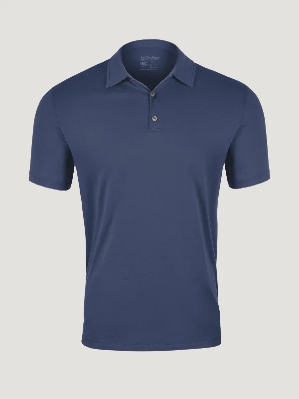 Stylish Comfort Steel Blue Torrey Polo FINAL SALE