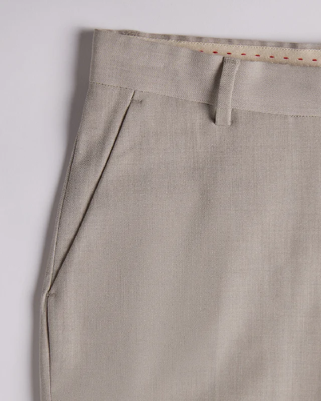 Hipster Style Crestline Dress Pants - Beige