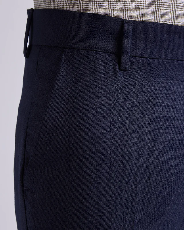 Weekend Outfits Inkwell Blended Wool Dress Pants - Navy